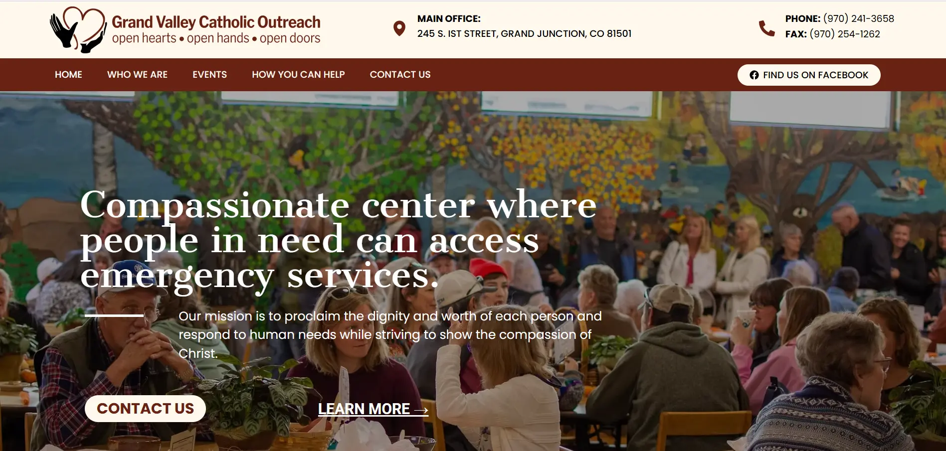 Grand Valley Catholic Outreach - website